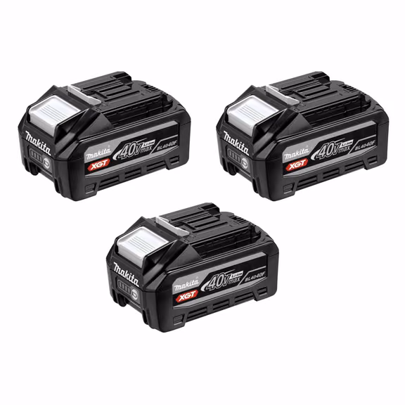 Makita BL4040F 40V Max XGT 4.0Ah Lithium-Ion Batteries (3 Pack)