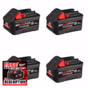 Milwaukee M18 FB6 18V FORGE™ 6.0 Ah Battery (4 Pack)