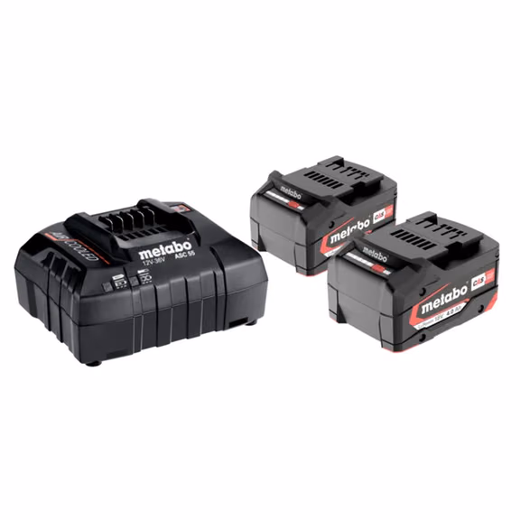 Metabo 18V LiPOWER Basic Set with 2x 4.0Ah Batteries & Charger 685050000