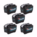 Makita BL4080F 40V Max XGT 8.0Ah Batteries (5 Pack)
