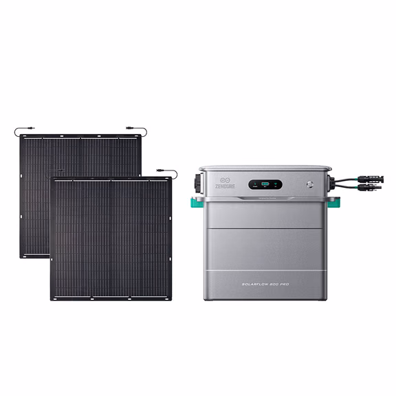 Zendure Portable Power Station – SolarFlow 800 Pro 2 (1.92 kWh) / 2*230W Flexible Solar Panel (460Wp)