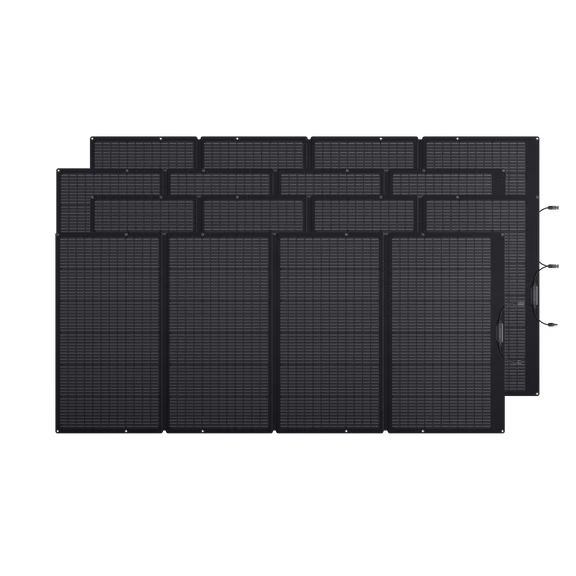 EcoFlow 400W Portable Solar Panel – 4 x 400W Portable Solar Panel