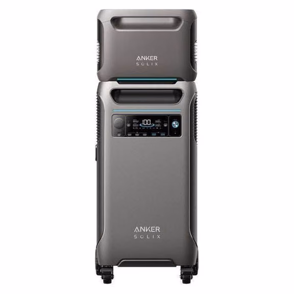 Anker SOLIX F3800 Portable Power Station with Expansion Battery