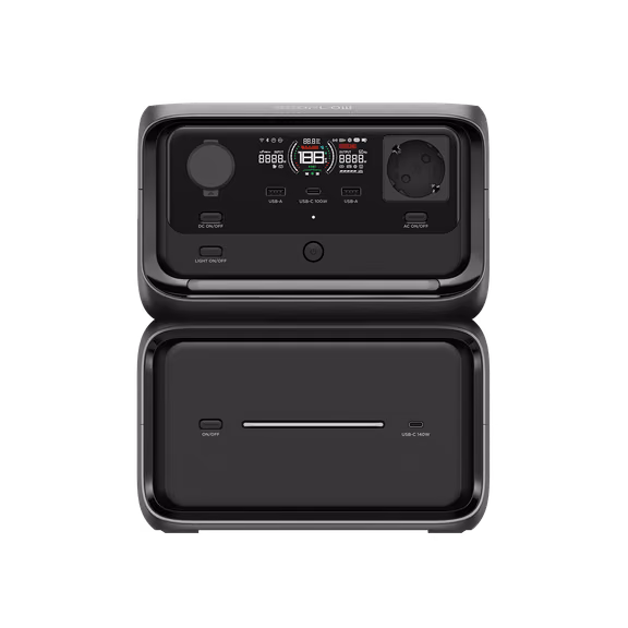 EcoFlow RIVER 3 Plus Draagbare Power Station – RIVER 3 Max Plus (RIVER 3 Plus + Extra Accu 600)