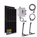 950 W Balkonkraftwerk | Set mit EcoFlow STREAM 800 W Mikrowechselrichter und 2x 475 W DAH Solarmodul mit Gitterbalkon Halterung ohne Speicher