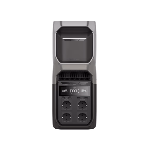 EcoFlow DELTA 3 Portable Power Station| 1024Wh, Full Charge in 56 Min – DELTA 3 + DELTA 3 Extra Battery