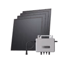 Kit Solar EcoFlow STREAM – Microinversor STREAM + 4 paneles solares rígidos de 250 W / Sin soportes