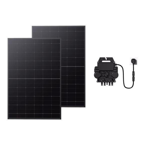 Kit Solaire Plug and Play – Micro-onduleur EZ1-M / 2*420W Panneaux Solaire Rigides (840 Wp)