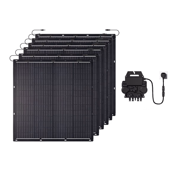 Kit solaire autoconsommation – Micro-onduleur EZ1-M / 230W*6 Panneaux solaires souple