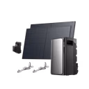 EcoFlow STREAM Ultra/Pro/Max – STREAM Pro / 2 × 520W Rigid Solar Panel + Smart Meter + 2 × Bracket - Flat Roof