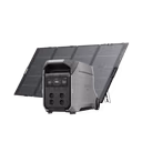 EcoFlow DELTA Pro 3 Home Battery System – DELTA Pro 3 + PowerStream 800W (with battery cable) / 400W Portable Solar Panel / Incl. VAT