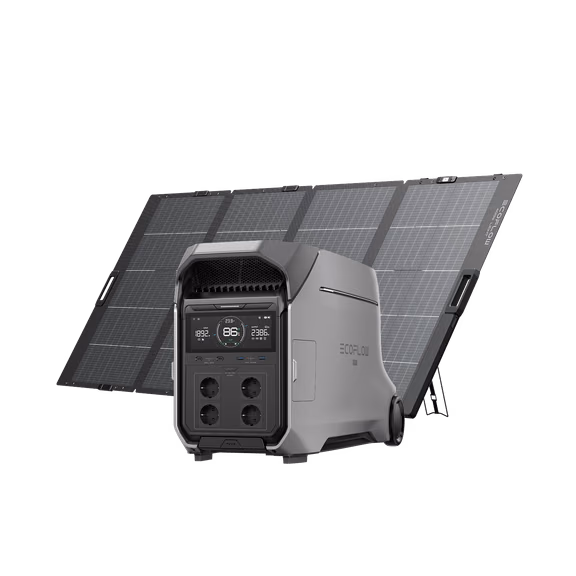 EcoFlow DELTA Pro 3 Solargenerator (Tragbar PV400W)