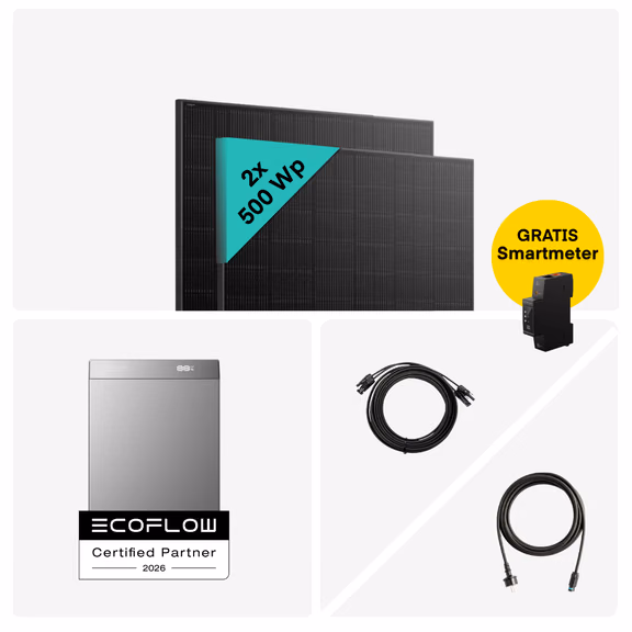 Yuma x EcoFlow - 1000W Balkonkraftwerk mit STREAM 5000