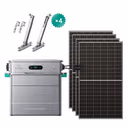 Zendure SolarFlow 800 Pro – SolarFlow 800 Pro / 4*500W Bifaziale (2600Wp Max) / Balkon (4 Paare)
