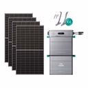 Zendure SolarFlow 800 Pro – SolarFlow 800 Pro + 1*AB2000X / 4*500W Bifaziale (2600Wp Max) / Balkon (4 Paare)