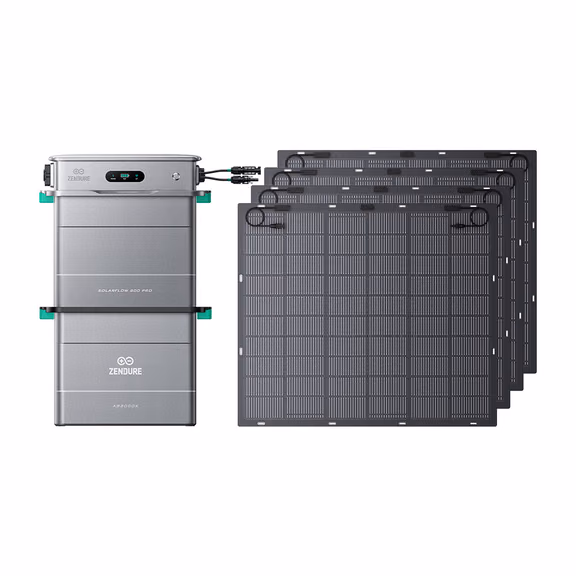 SolarFlow 800 Pro – SolarFlow 800 Pro + 1*AB2000X Batterij / 4* 230W flexibele zonnepanelen (920W)