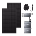 Zendure SolarFlow Hub 2000 Balkonkraftwerk – Hub 2000 + Mikrowechselrichter EZ1-M + 430W *2 Bifaziale Solarmodule / 2*AB2000X