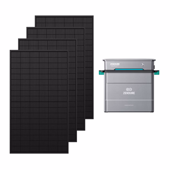 Hyper 2000 – Hyper 2000 / 1*AB2000L (1920Wh) / 4*450W Bifaciale Zonnepanelen (Max. 2340W)