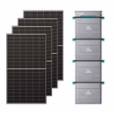 Zendure Hyper Balkonkraftwerk – Hyper 2000 + 4*AB2000L (7680 Wh) / 2679W Bifaziale Solarmodule(515W*4)