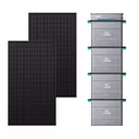 Zendure Hyper Balkonkraftwerk – Hyper 2000 + 4*AB2000L (7680 Wh) / 1170W Bifaziale Solarmodule (450W*2)