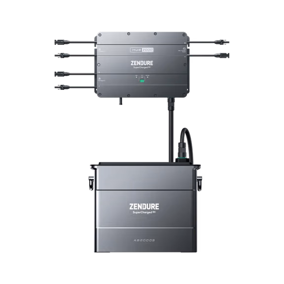 Zendure SolarFlow Hub 2000 + AB2000S – Hub 2000 / 1*AB2000S