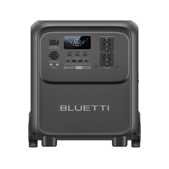 BLUETTI Elite 320 Station d’alimentation portable | 1.800W 3.200Wh