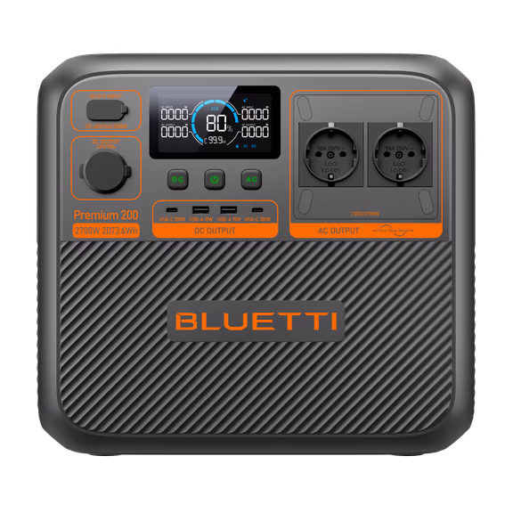 Portable Power Station Premium 200 V2 / 2700W / 2073,6Wh