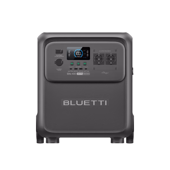 BLUETTI Elite 400 Power Station portatile | 2.600 W 3.840 Wh – Elite 400 (3.840 Wh)