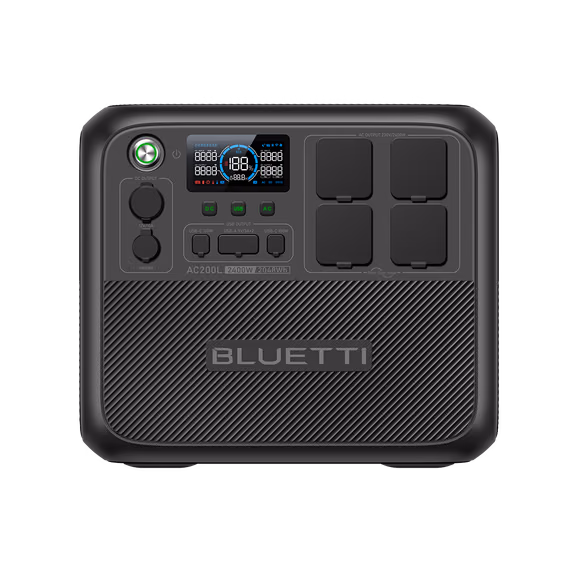 BLUETTI AC200L Estación de energía expandible | 2.400 W 2.048 Wh – AC200L (2.048 Wh)