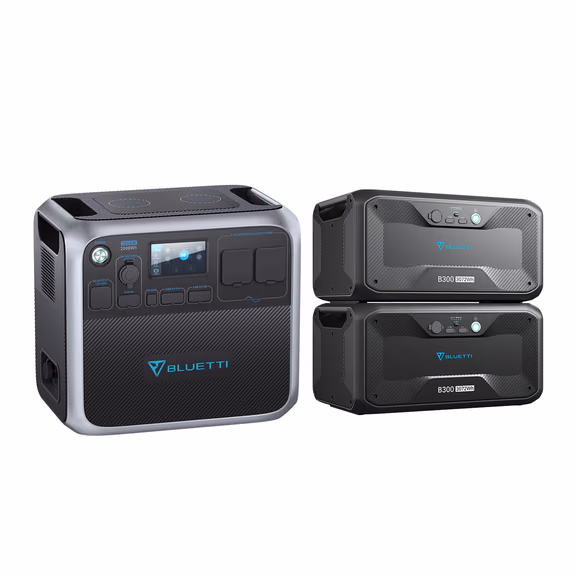 BLUETTI AC200P + B300 Batería doméstica – AC200P+2*B300 (8.144 Wh)