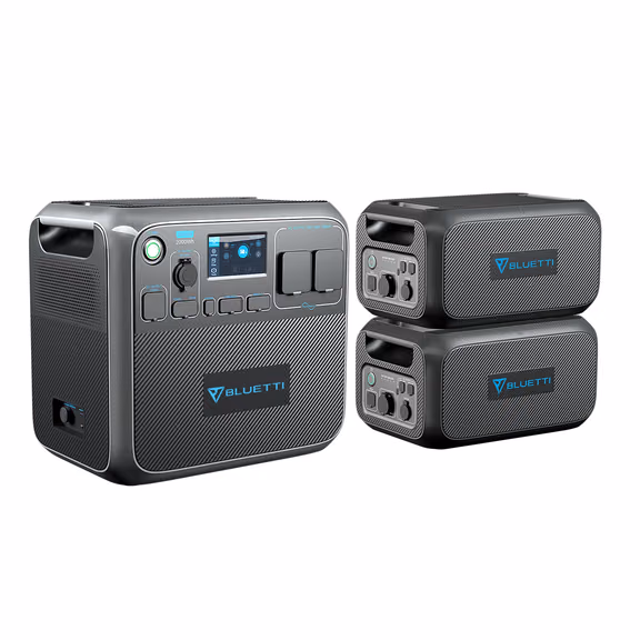 BLUETTI AC200P +B230 Home Battery Backup – AC200P+2*B230 (6096Wh)