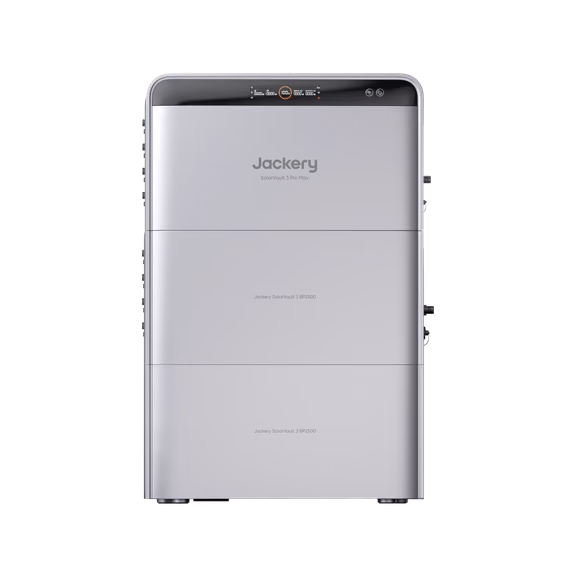 Jackery SolarVault 3 Pro Max – SolarVault 3 Pro Max + 2 x BP2500