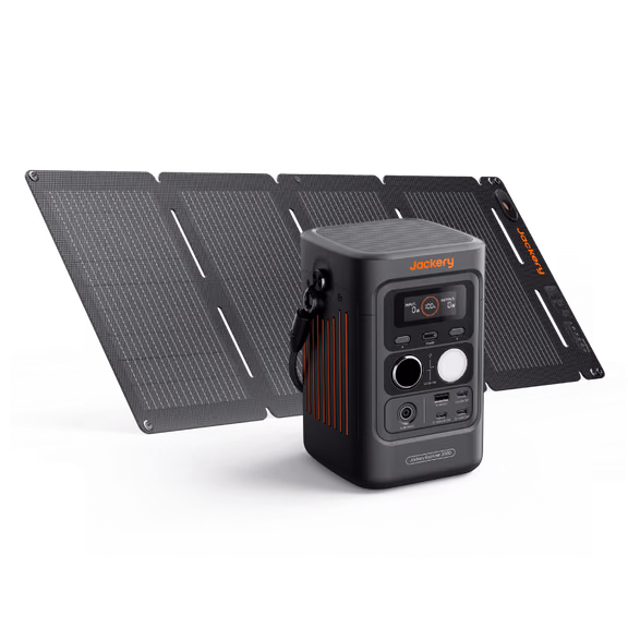Jackery Solar Generator 300D – Explorer 300D + 40W Air Solar Panel