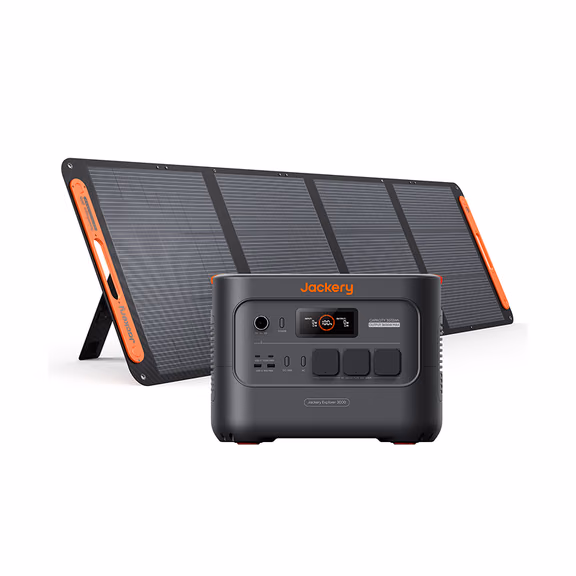 Jackery Solargenerator 3000 v2 – Explorer 3000 v2 + 1xSolarSaga 200