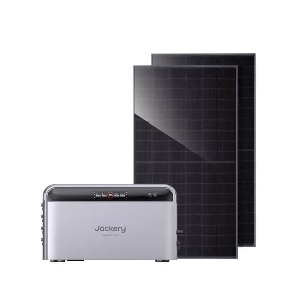 Jackery SolarVault 3 Pro – SolarVault 3 Pro / 2 x 450 Wp bifaziale Solarmodule