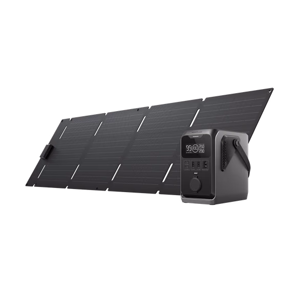 EcoFlow TRAIL Series DC Portable Power Station – TRAIL 300 DC (288Wh) + 60W Type-C Solar Panel + Free 65W Charger