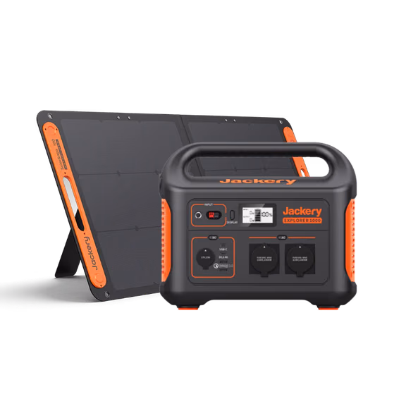 Jackery Solar Generator 1000 – Explorer 1000 + SolarSaga 100 x 1