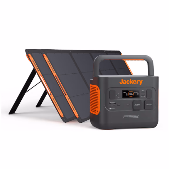 Jackery Solargenerator 2000 Pro – Explorer 2000 Pro + 2xSolarSaga 200W