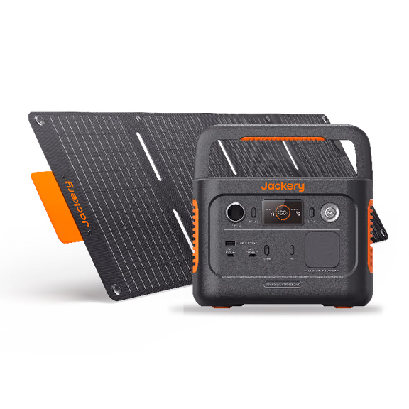 Jackery Solar Generator 240 v2 – Explorer 240 v2 + 40W Mini Solar Panel