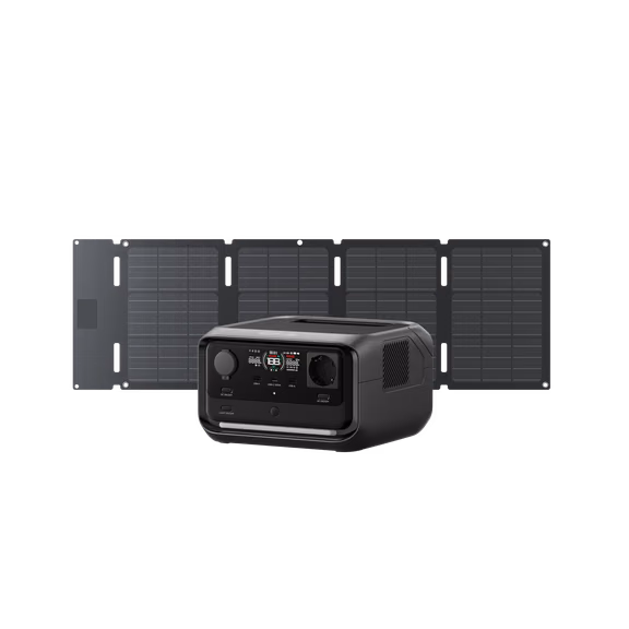 EcoFlow RIVER 3 Plus Solar Generator – RIVER 3 Plus / 45W Portable Solar Panel (Type-C)