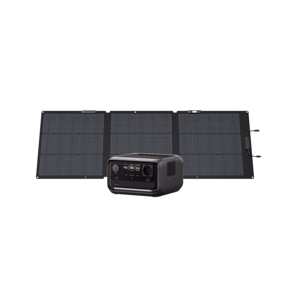 EcoFlow RIVER 3 Plus Portable Power Station – RIVER 3 Plus + 160W Solar Panel