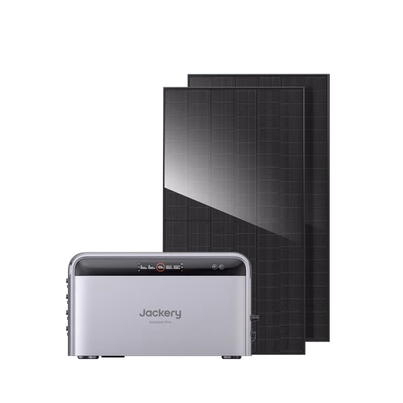 Jackery SolarVault 3 Pro – SolarVault 3 Pro / 2 x 500 Wp bifaziale Solarmodule