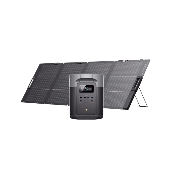 Générateur solaire EcoFlow DELTA 2 Max (PV 220 W) – 1*220W + DELTA 2 Max