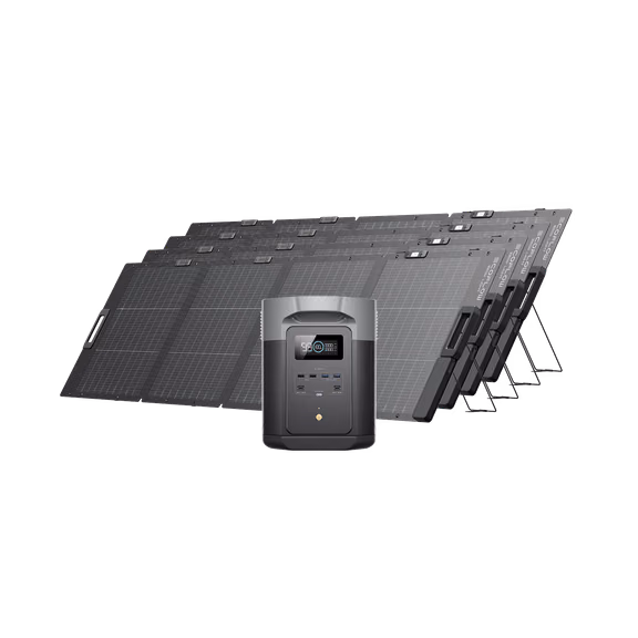 Generatore solare EcoFlow DELTA 2 Max (FV 220 W) – 4*220W + DELTA 2 Max