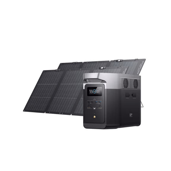 EcoFlow DELTA 2 Max Solar Generator (PV160W) – 2*160W + DELTA 2 Max
