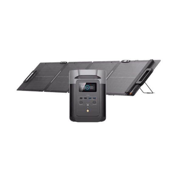 EcoFlow DELTA 2 Portable Power Station – DELTA 2 + 110W Portable Solar Panel