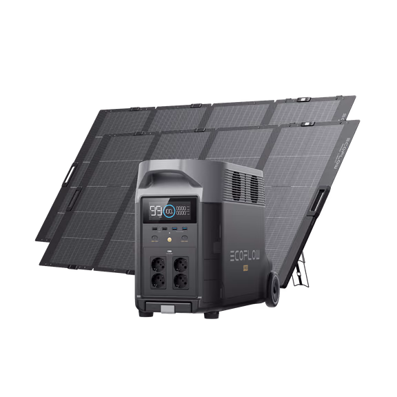 Generador solar EcoFlow DELTA Pro (FV 400 W portátil) – 2*400 W + DELTA Pro