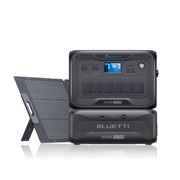 BLUETTI AC300+B300K+PV200 | Home Battery Backup