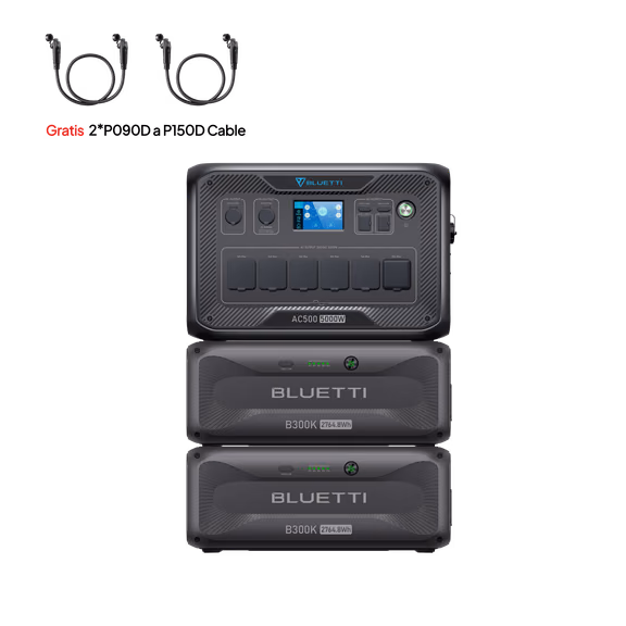 BLUETTI AC500+2*B300K | Home Battery Backup