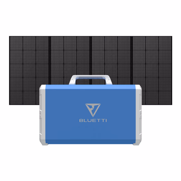BLUETTI EB240 Estación de energía solar - 1.000 W | 2.400 Wh – EB240+PV350